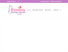 Tablet Screenshot of feminisginecologia.com